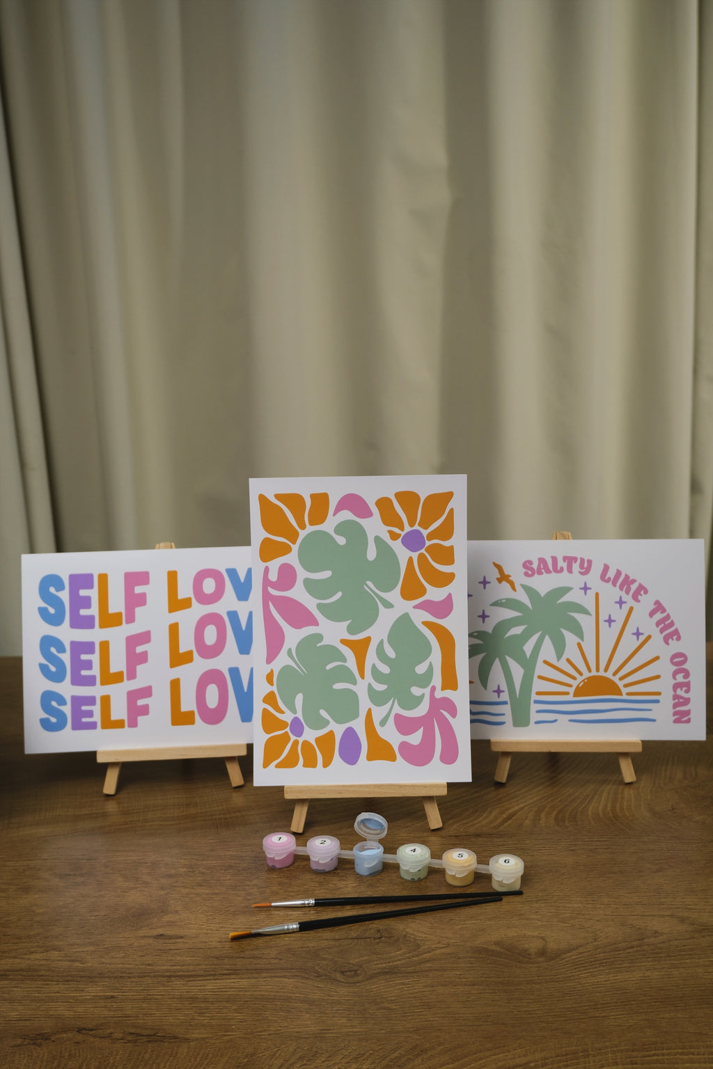 Dopamine Vibe: paint by numbers kit