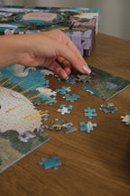 Greenwich and Canary Wharf: 1000 pieces jigsaw puzzle