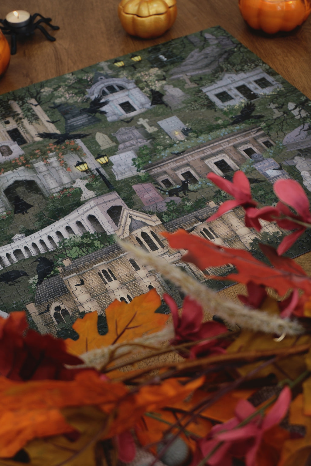 Highgate Cemetery: 1000 pieces jigsaw puzzle