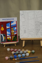 Westminster: paint by numbers kit
