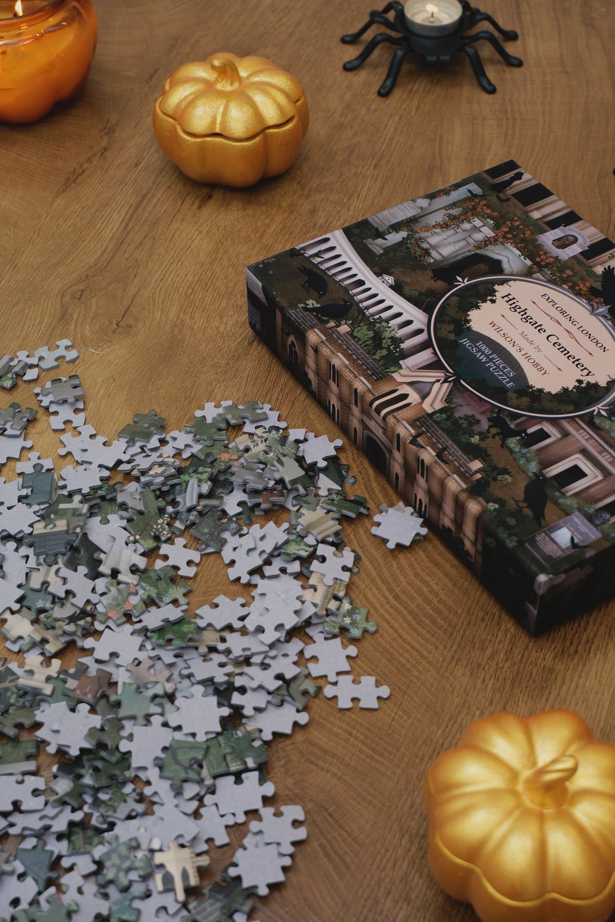 Highgate Cemetery: 1000 pieces jigsaw puzzle