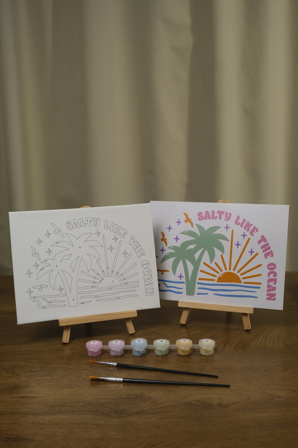 Dopamine Vibe: paint by numbers kit
