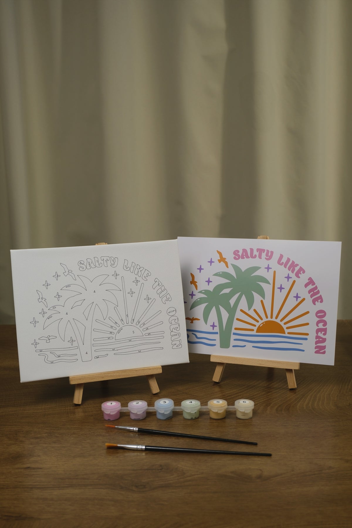 Dopamine Vibe: paint by numbers kit