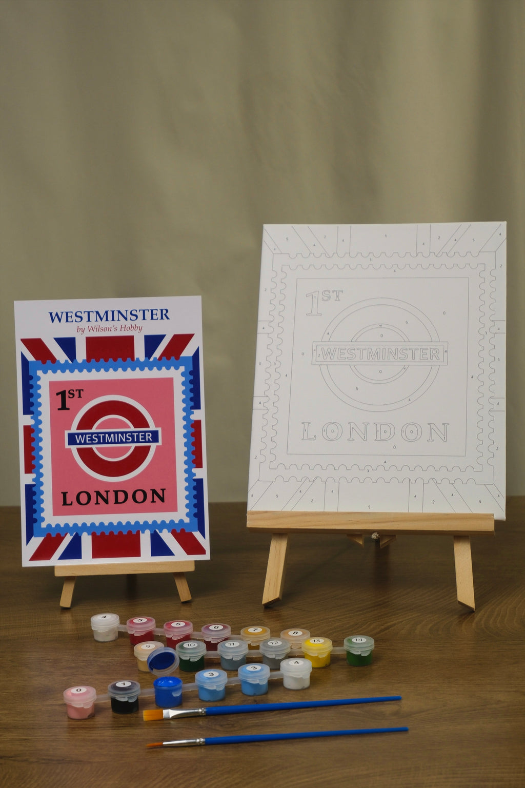 Westminster: paint by numbers kit