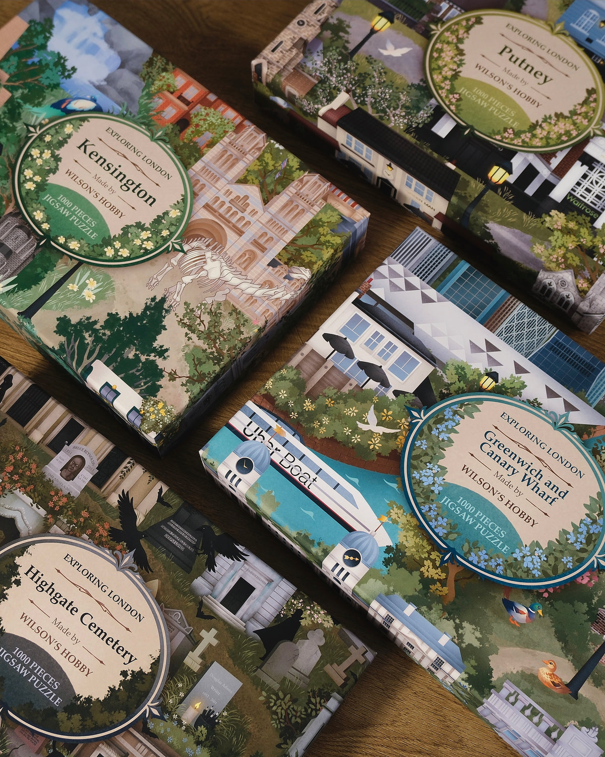 Kensington: 1000 pieces jigsaw puzzle
