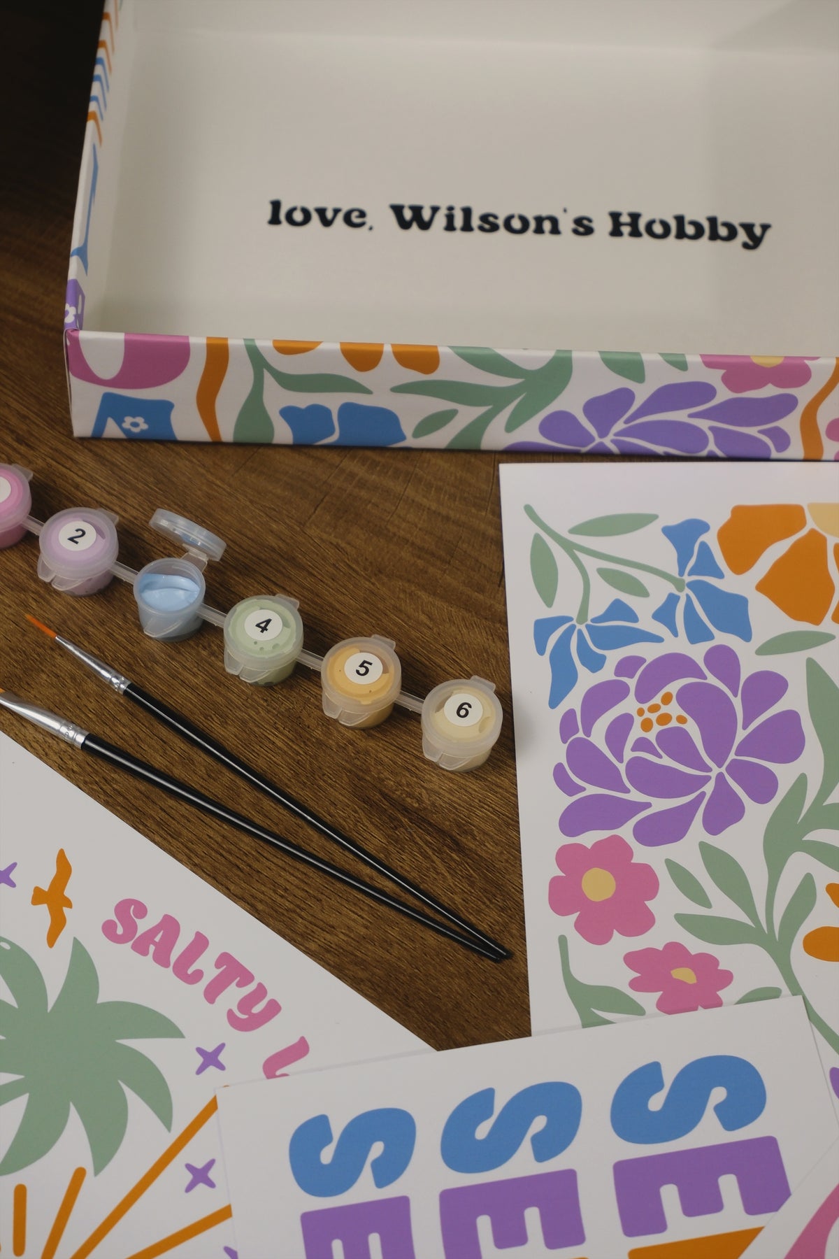 Dopamine Vibe: paint by numbers kit