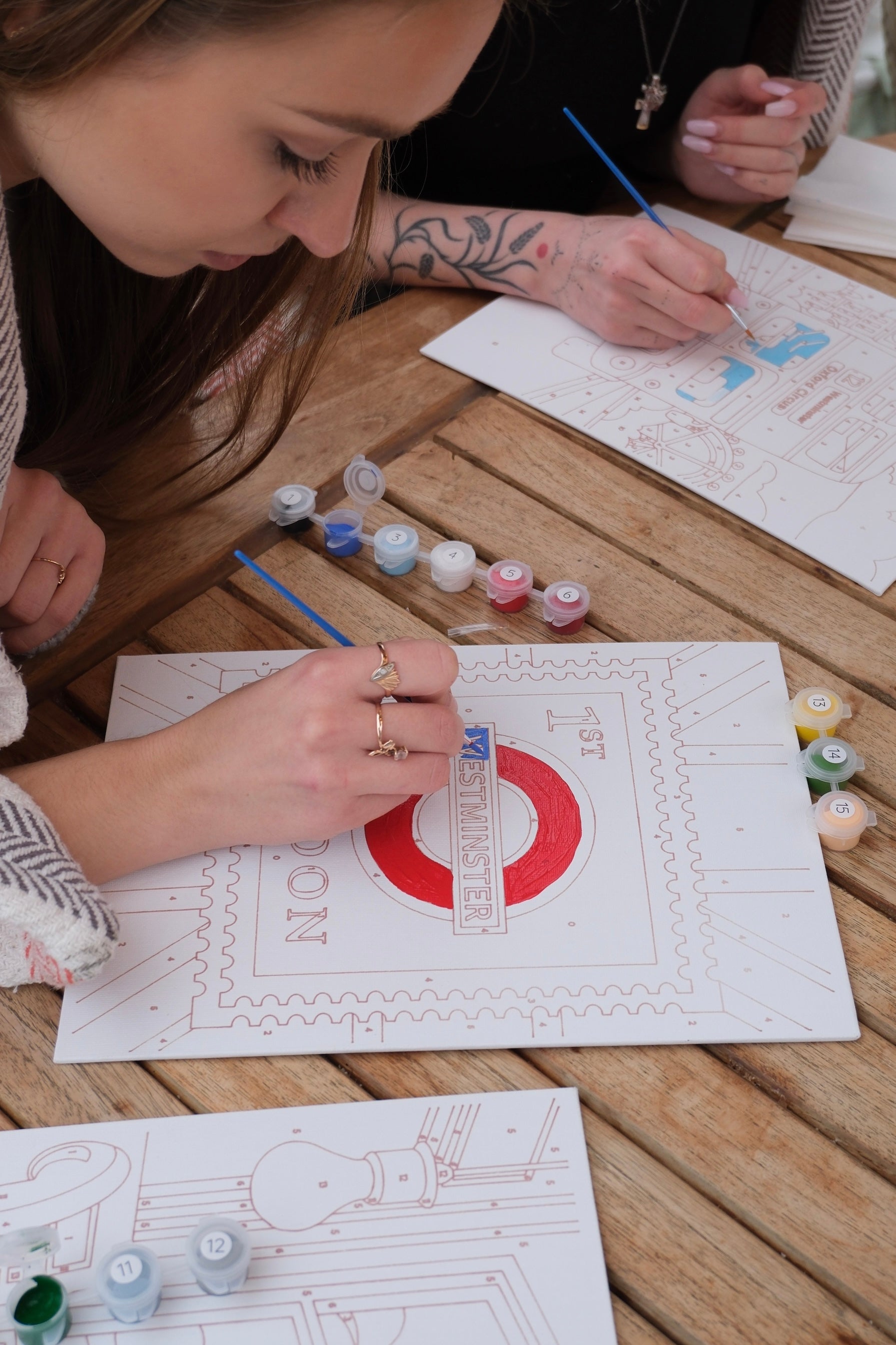 Westminster: paint by numbers kit