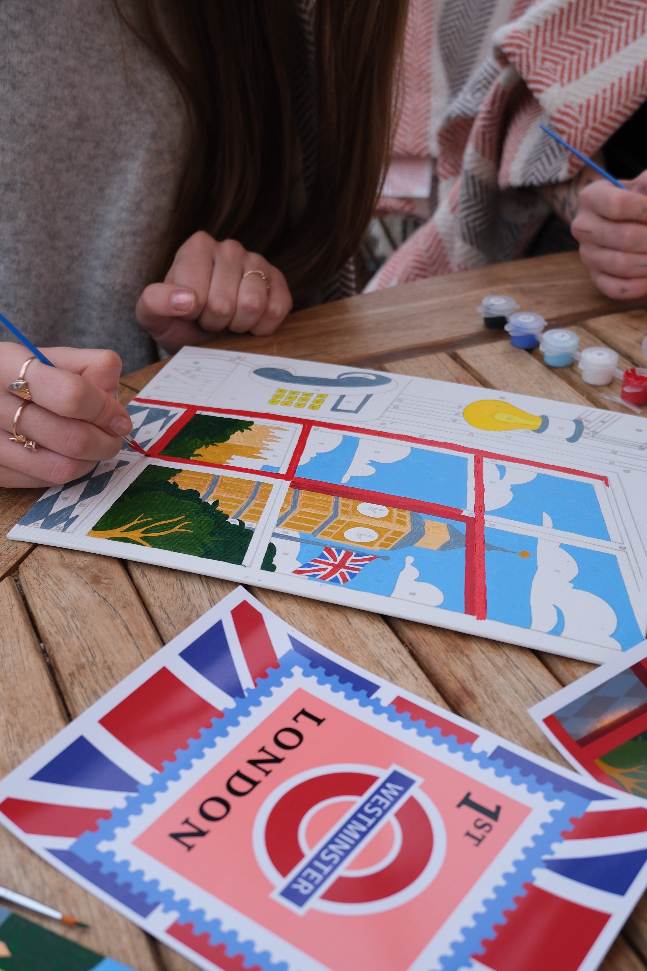 Westminster: paint by numbers kit