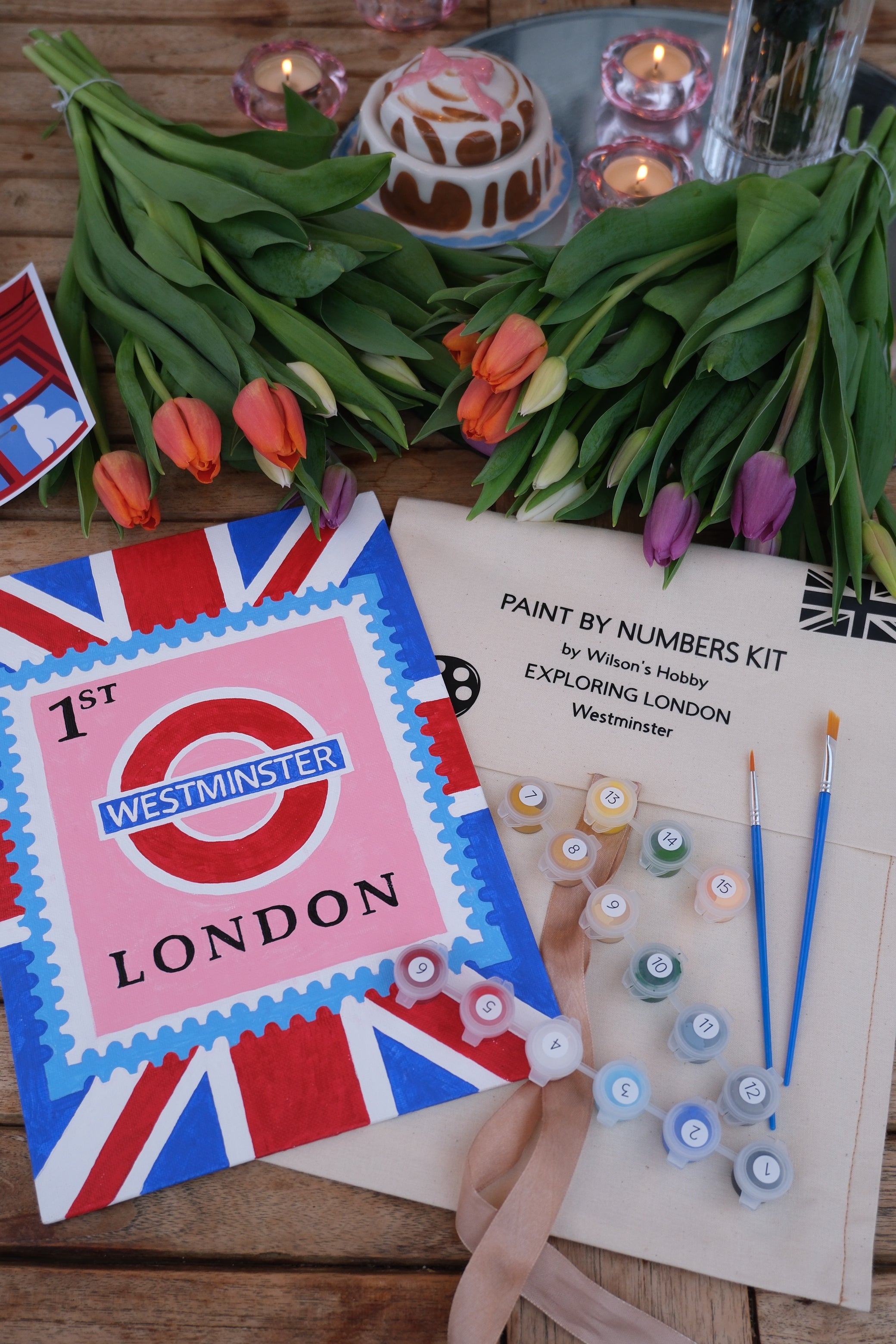 Westminster: paint by numbers kit