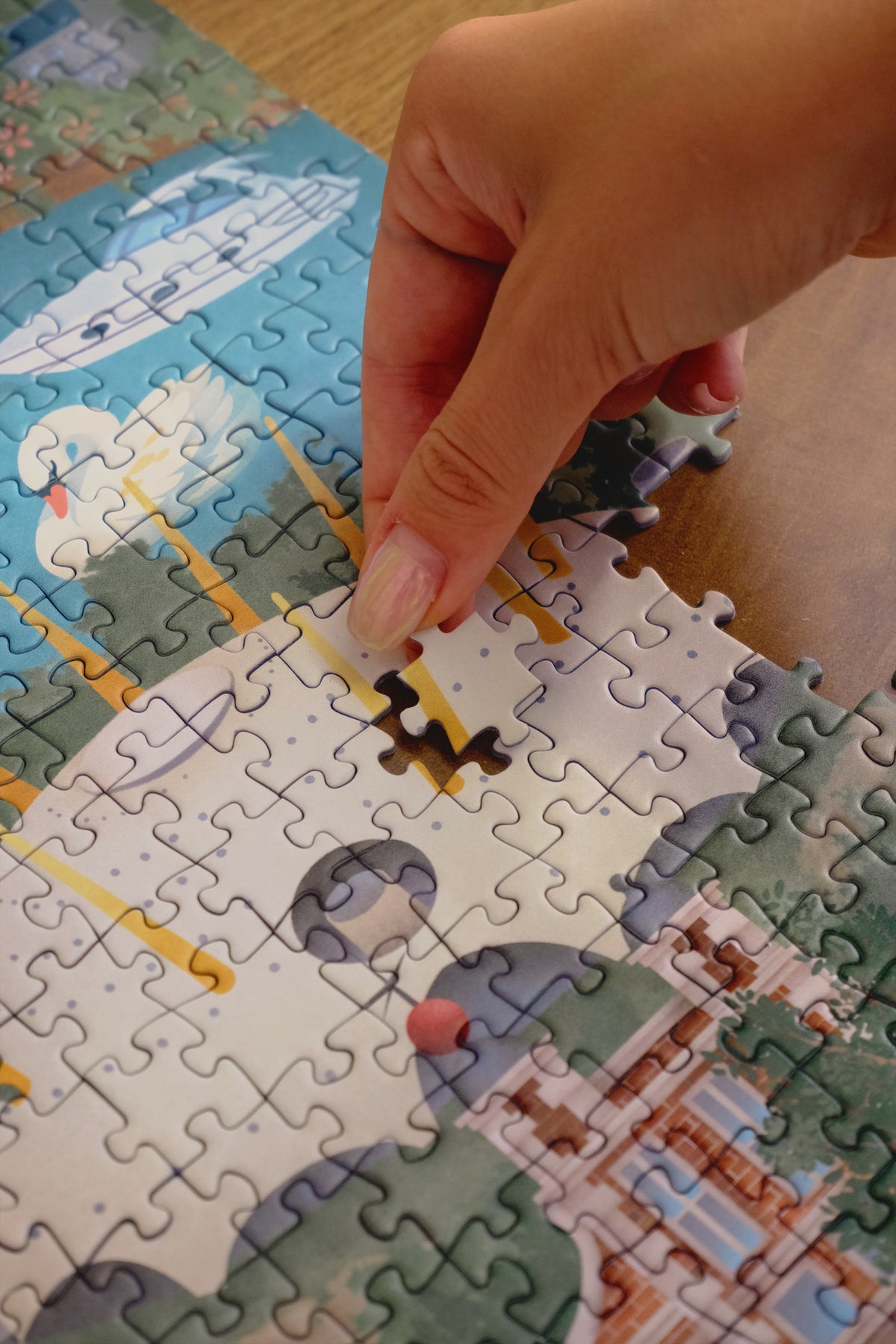 Greenwich and Canary Wharf: 1000 pieces jigsaw puzzle