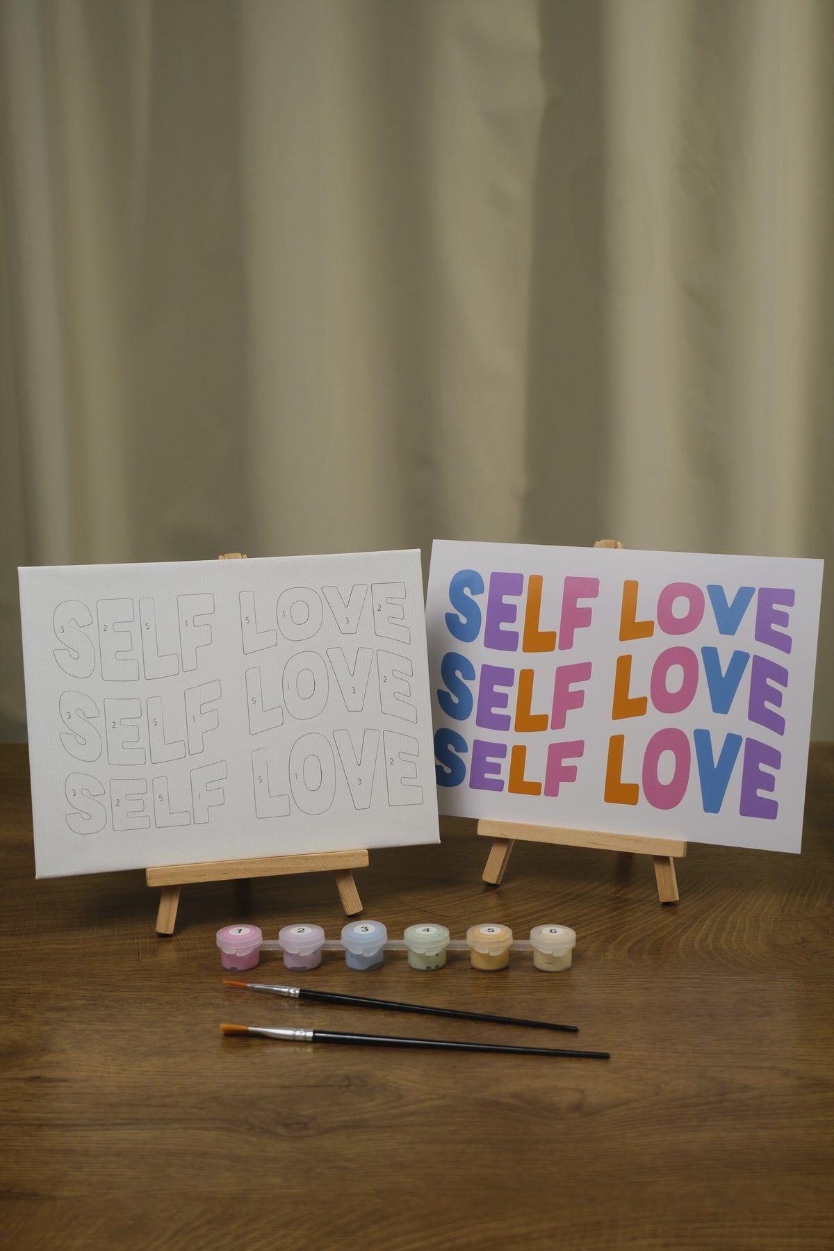 Dopamine Vibe: paint by numbers kit