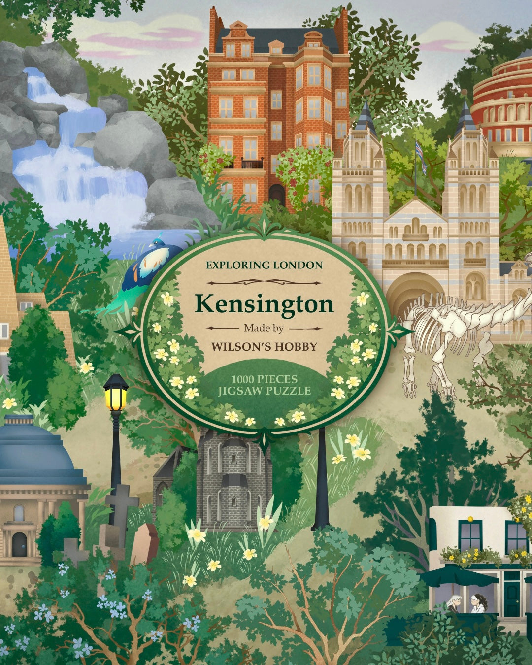 Kensington: 1000 pieces jigsaw puzzle