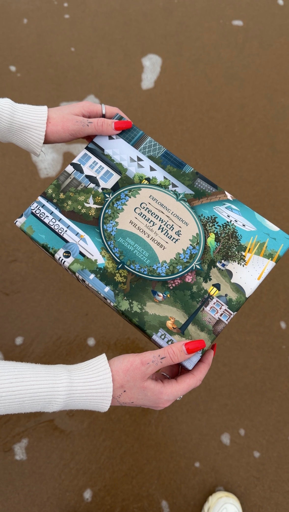 Greenwich and Canary Wharf: 1000 pieces jigsaw puzzle