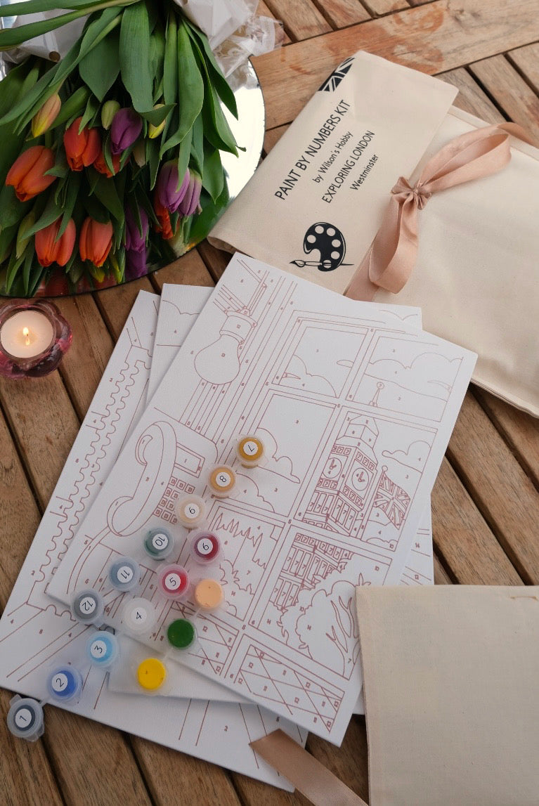 Westminster: paint by numbers kit