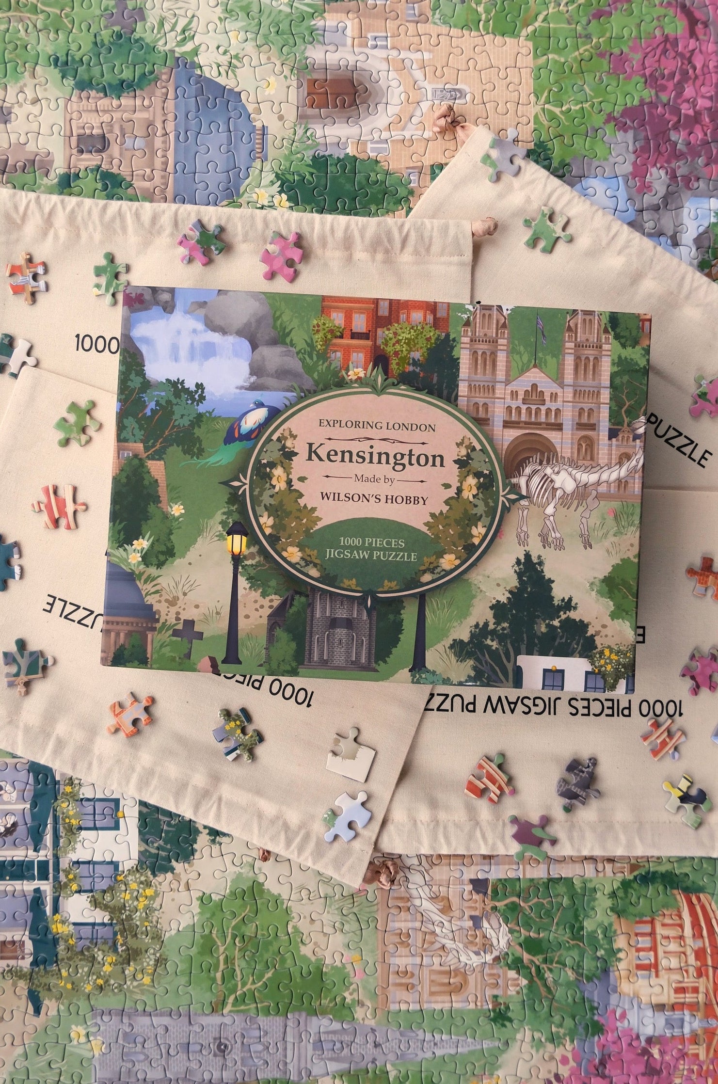 Kensington: 1000 pieces jigsaw puzzle